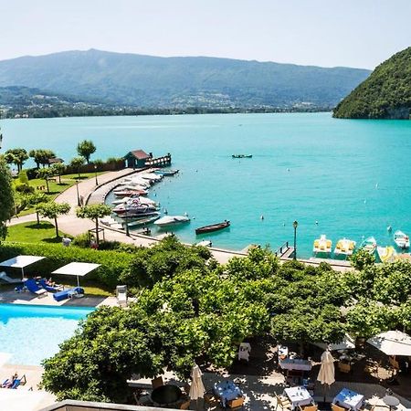 Hotel Le Cottage Bise Talloires Bagian luar foto