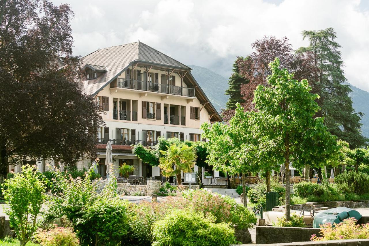 Hotel Le Cottage Bise Talloires Bagian luar foto