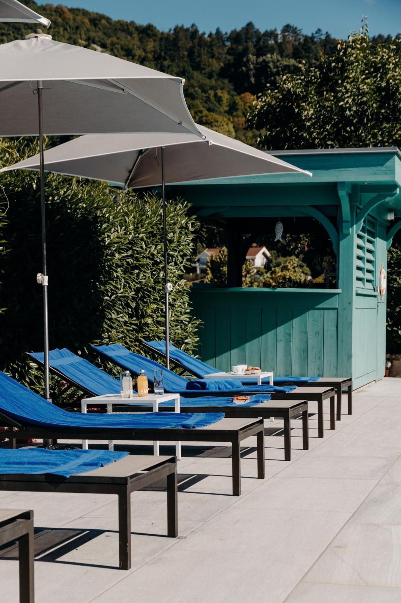 Hotel Le Cottage Bise Talloires Bagian luar foto