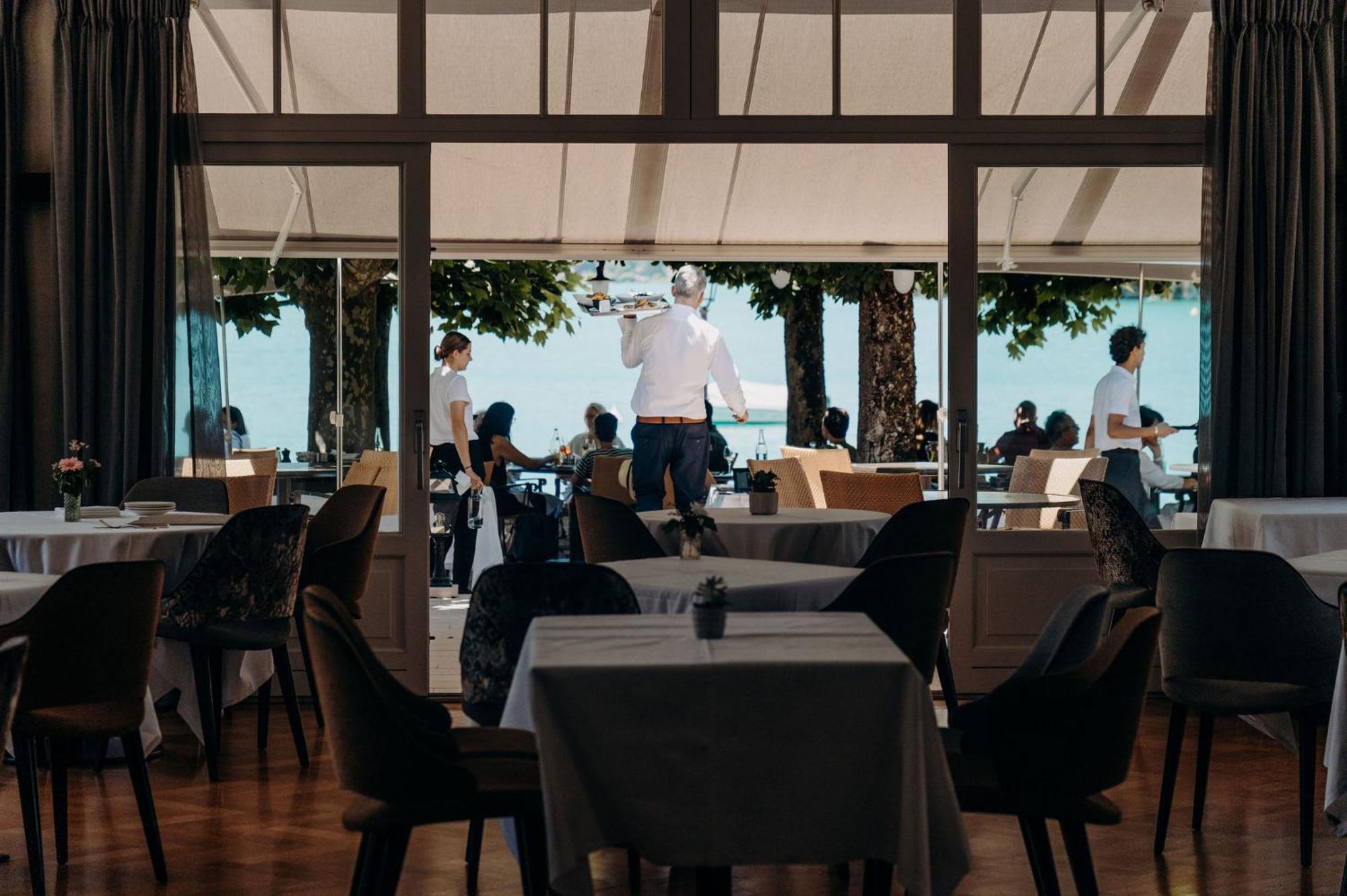 Hotel Le Cottage Bise Talloires Bagian luar foto