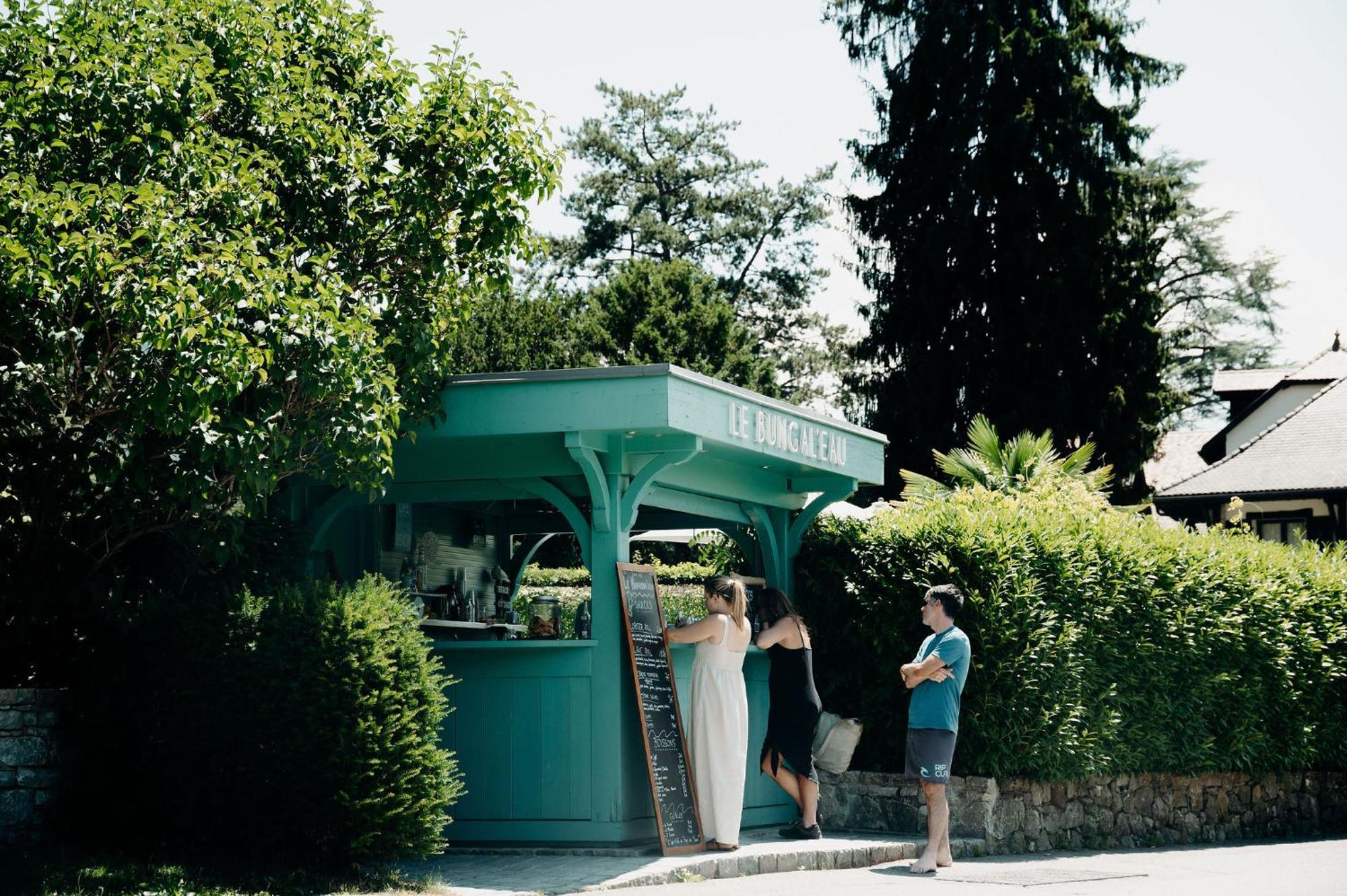 Hotel Le Cottage Bise Talloires Bagian luar foto