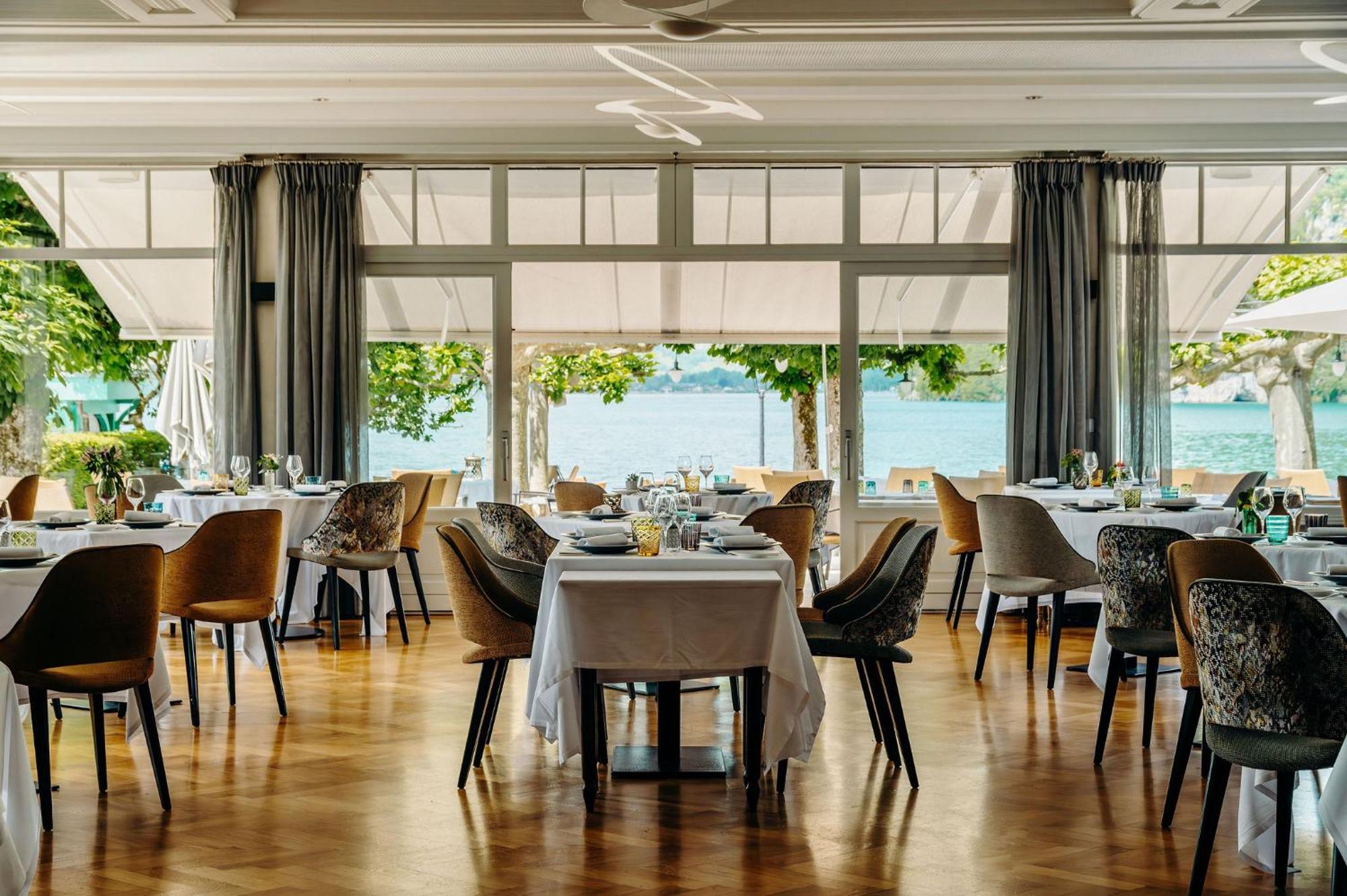 Hotel Le Cottage Bise Talloires Bagian luar foto