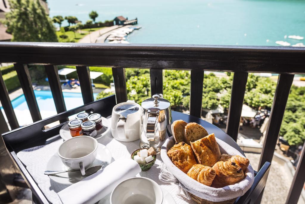Hotel Le Cottage Bise Talloires Bagian luar foto