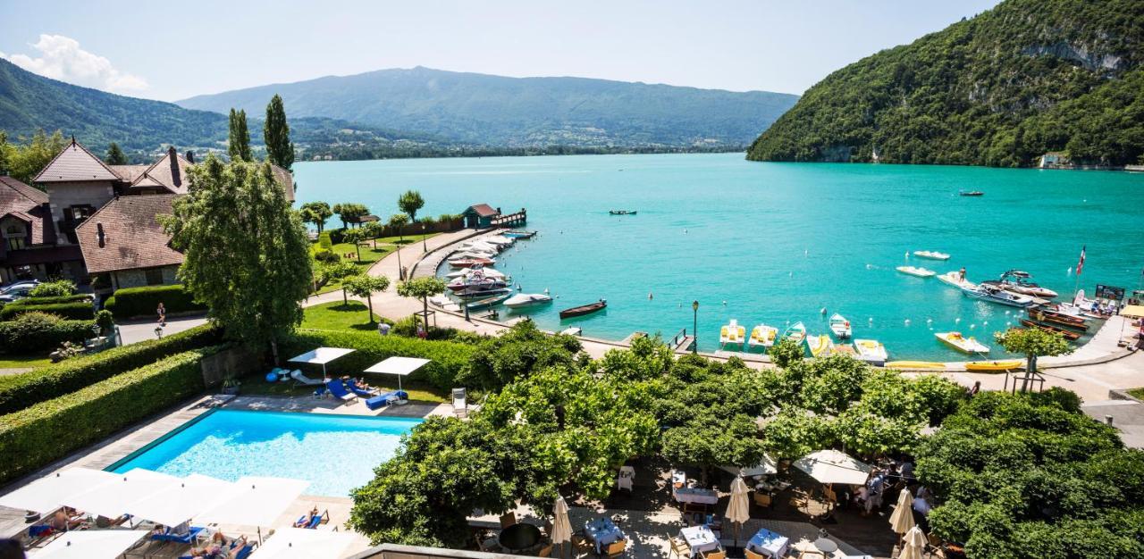 Hotel Le Cottage Bise Talloires Bagian luar foto